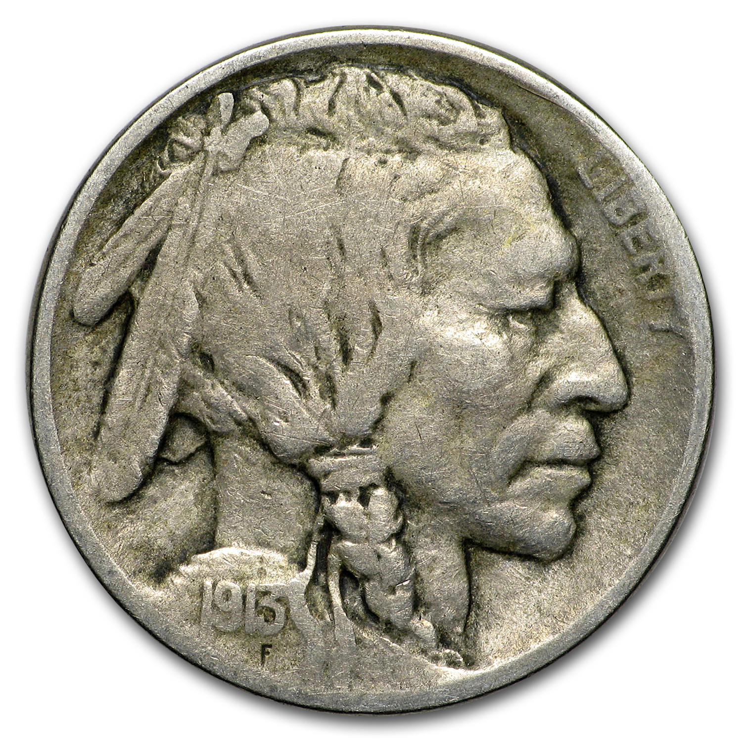 Buy 1913 Type-I Buffalo Nickel Fine