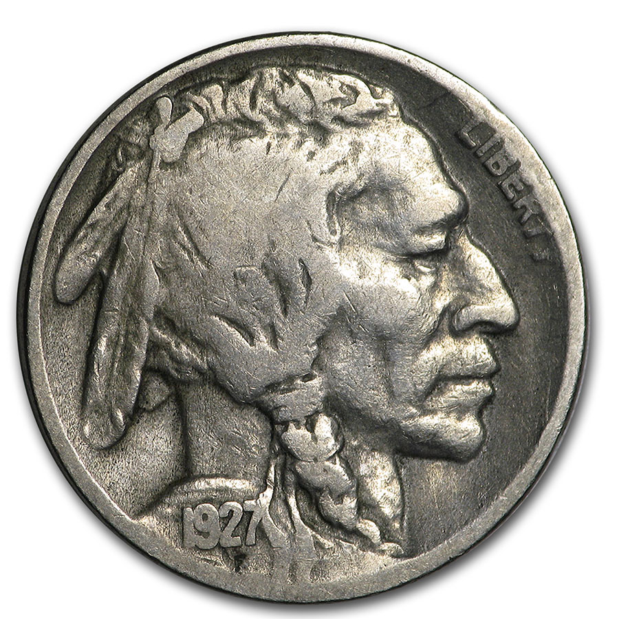 Buy 1927-D Buffalo Nickel Fine