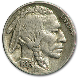 Buy 1936-S Buffalo Nickel XF