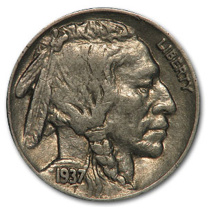 Buy 1937 Buffalo Nickel XF