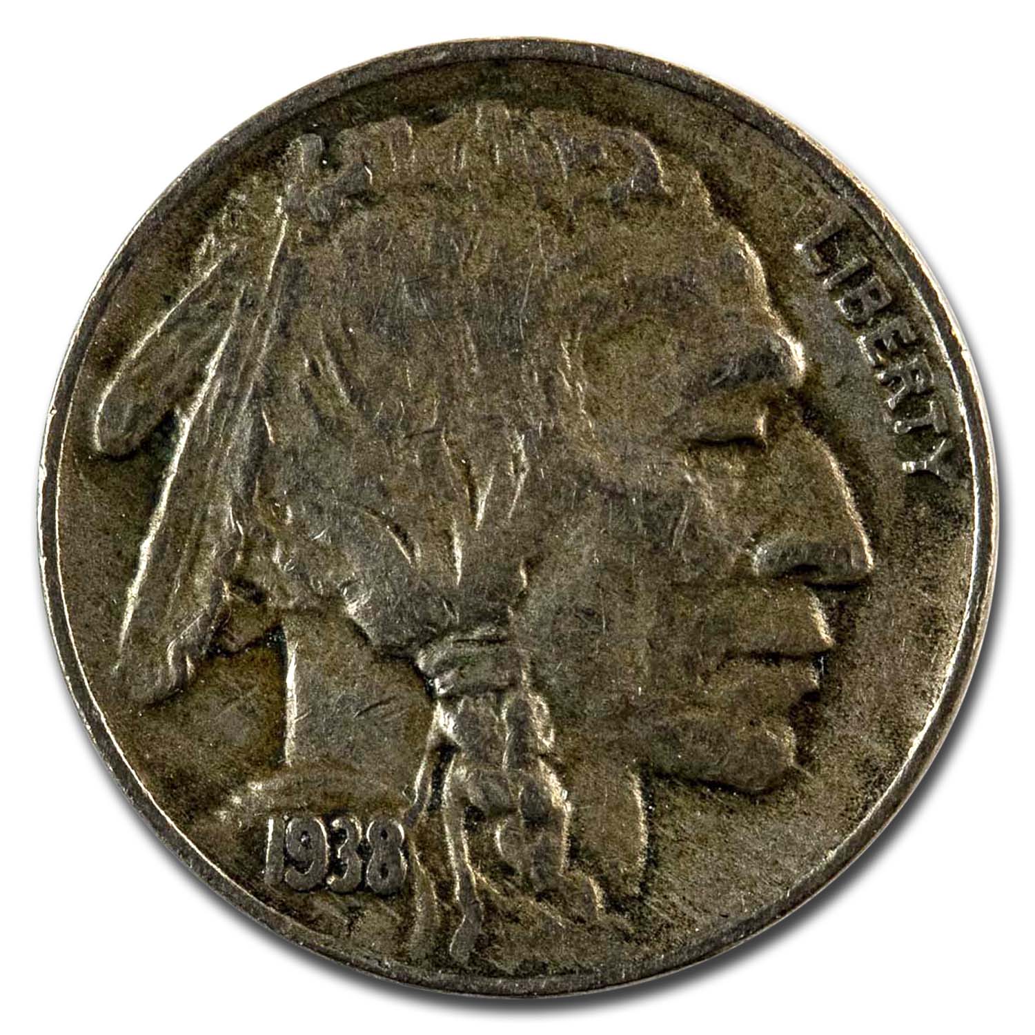 Buy 1938-D Buffalo Nickel XF