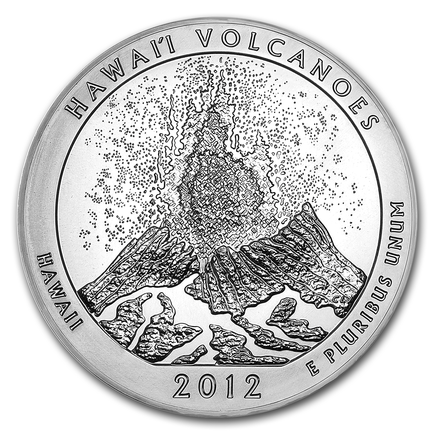 Buy 2012 5 oz Silver ATB Hawaii Volcanoes National Park, HI