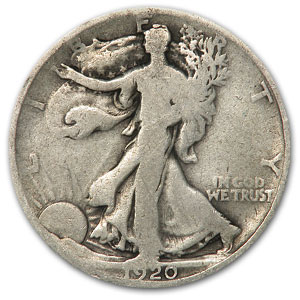 Buy 1920-D Walking Liberty Half Dollar Good