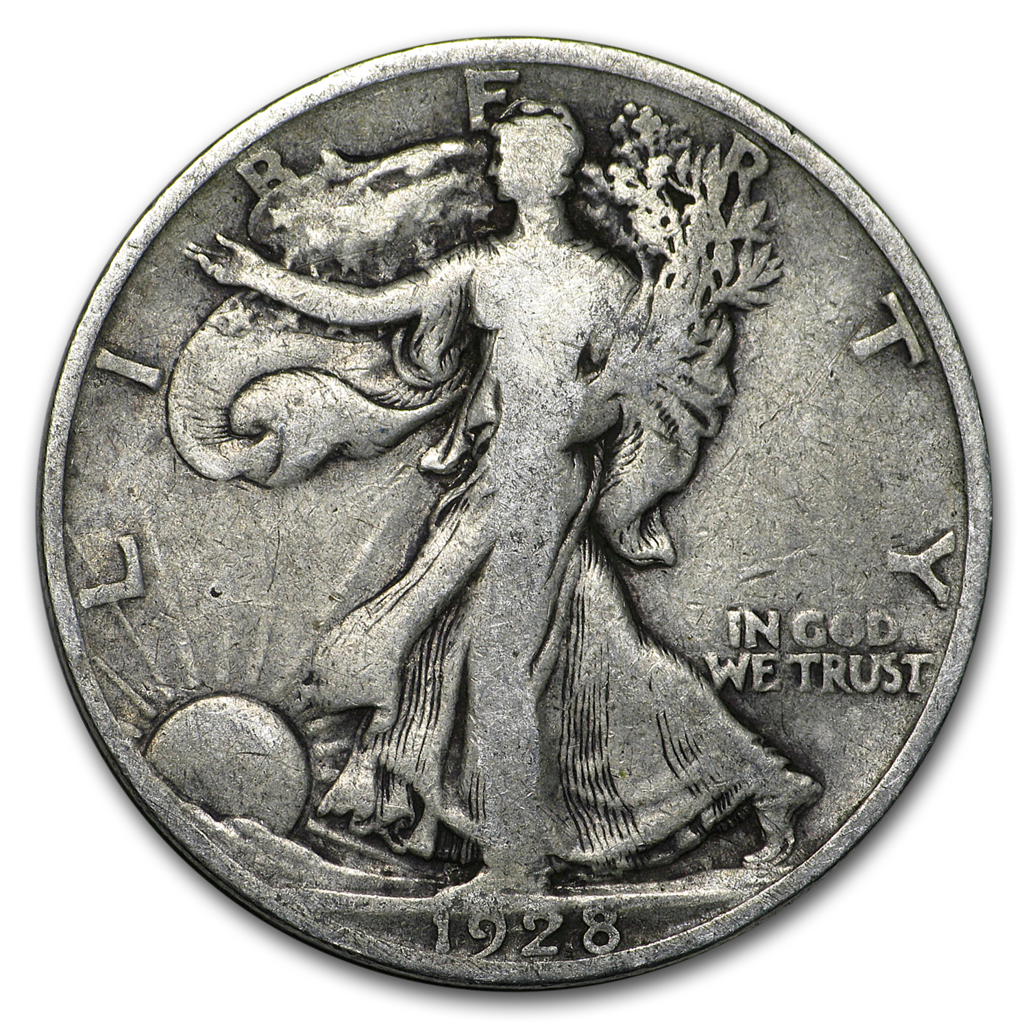 Buy 1928-S Walking Liberty Half Dollar Good/VG