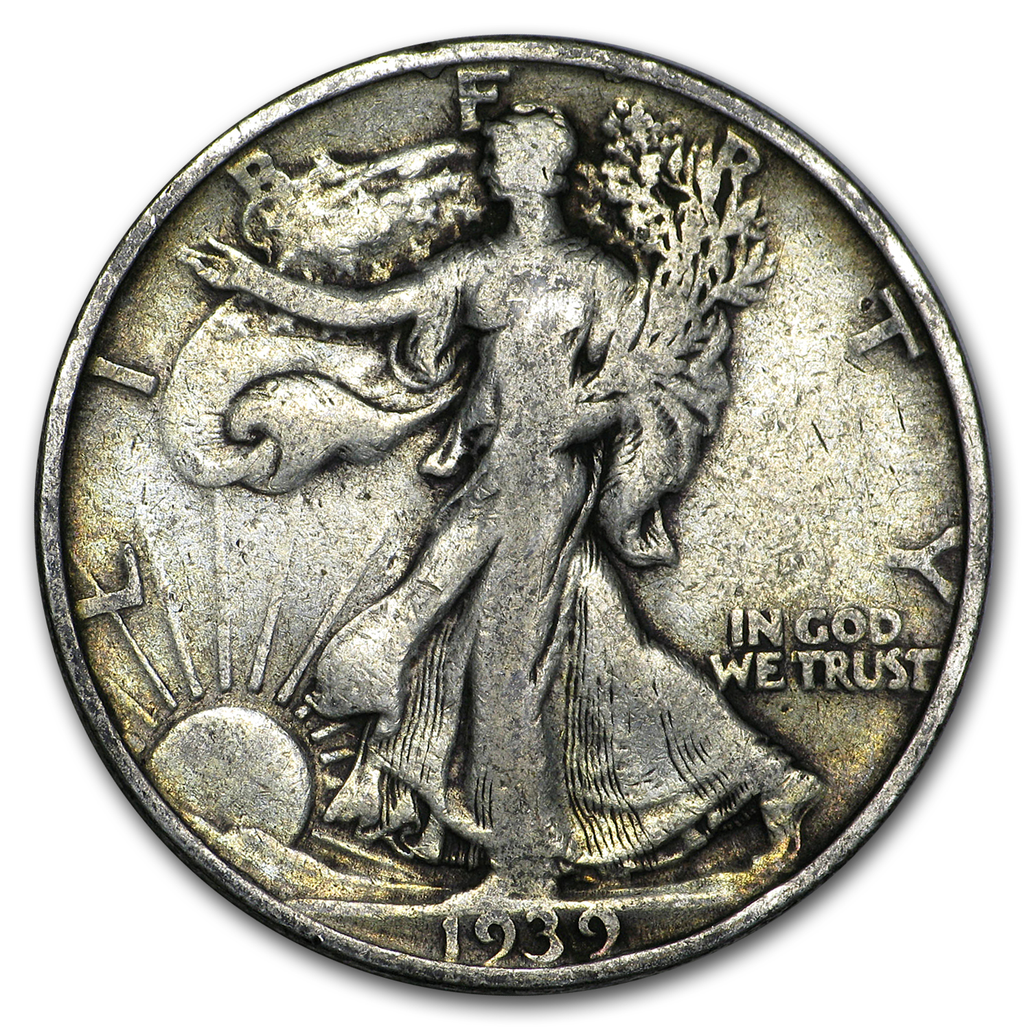 Buy 1939-S Walking Liberty Half Dollar VG/VF