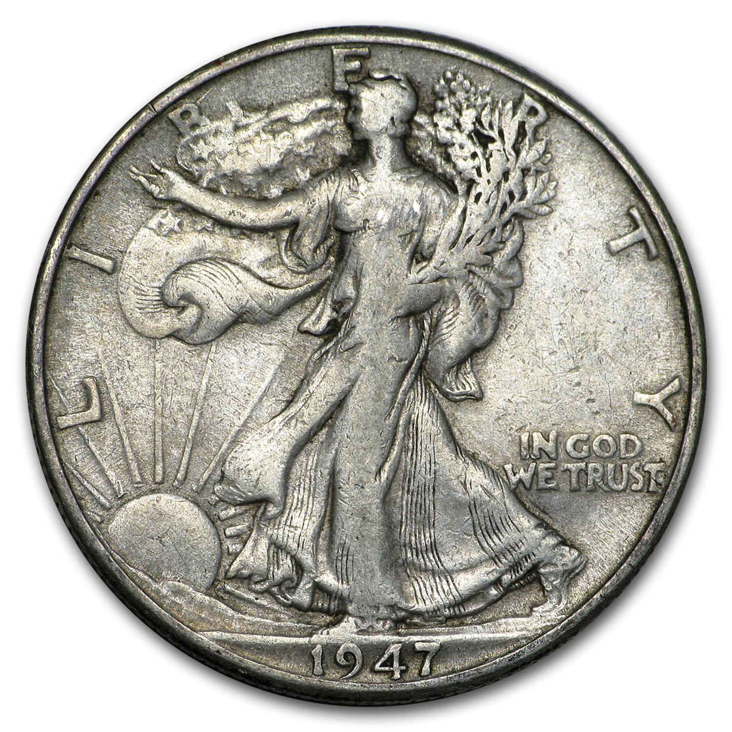 Buy 1947-D Walking Liberty Half Dollar Fine/VF