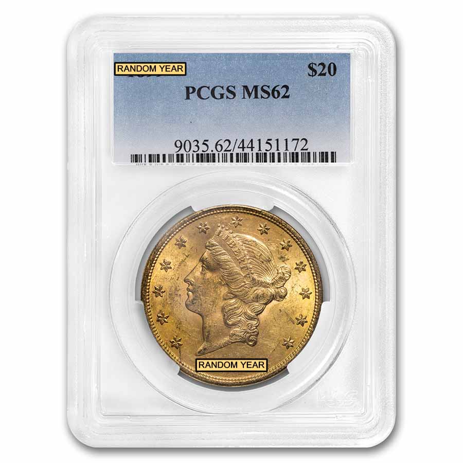 Buy $20 Liberty Gold Double Eagle MS-62 PCGS (Pre-1900)