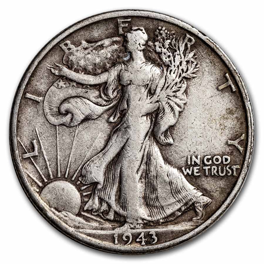 Buy 1943-S Walking Liberty Half Dollar XF