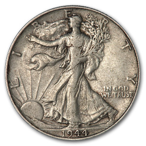 Buy 1944 Walking Liberty Half Dollar XF