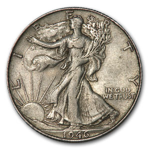 Buy 1946-S Walking Liberty Half Dollar XF