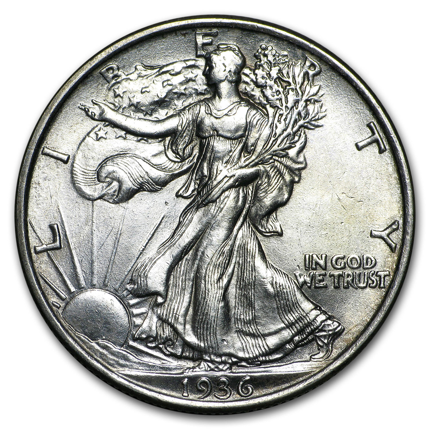 Buy 1936 Walking Liberty Half Dollar AU