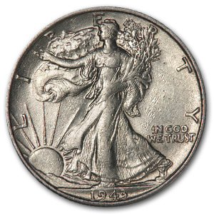 Buy 1943-S Walking Liberty Half Dollar AU - Click Image to Close