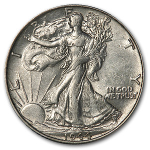 Buy 1944 Walking Liberty Half Dollar AU