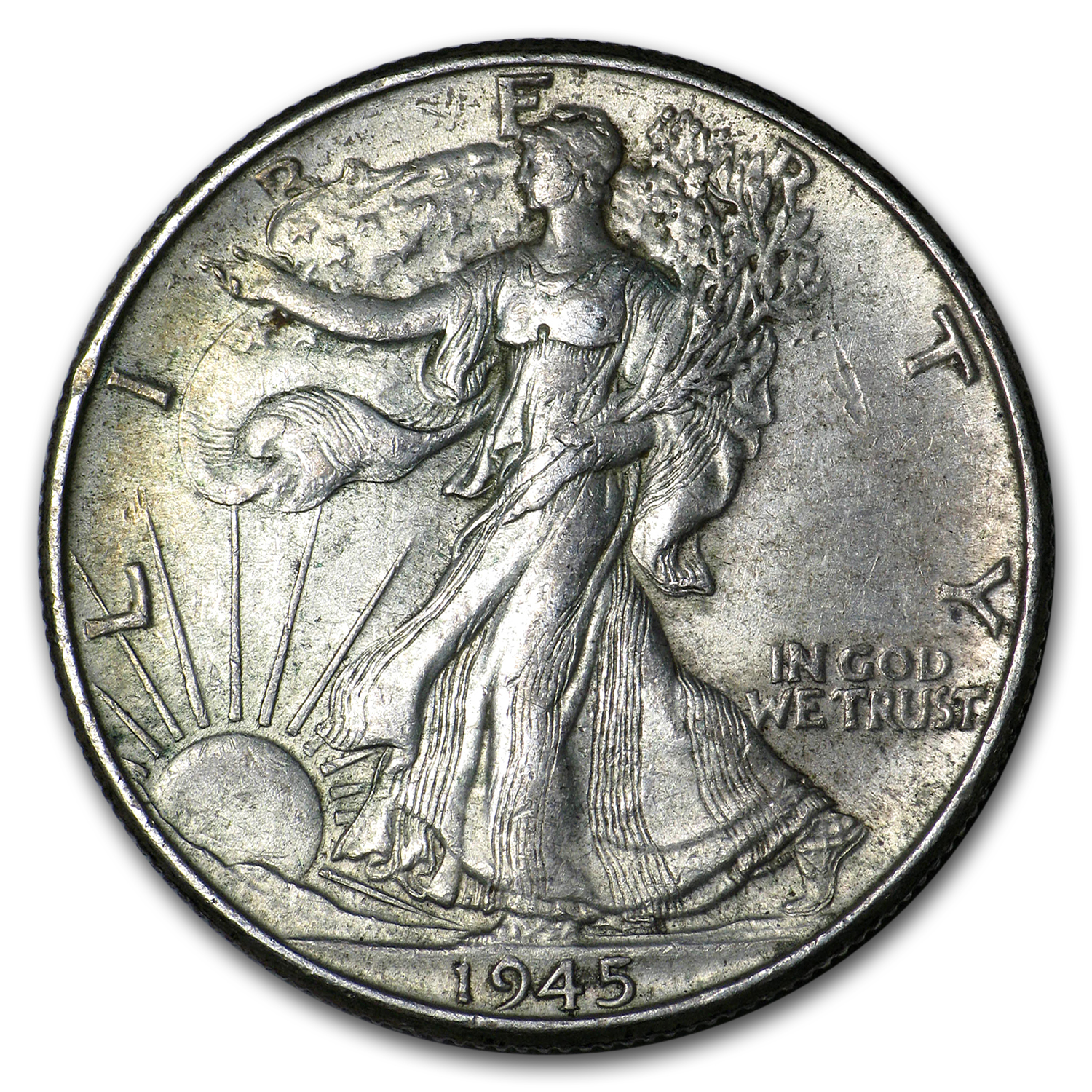 Buy 1945 Walking Liberty Half Dollar AU