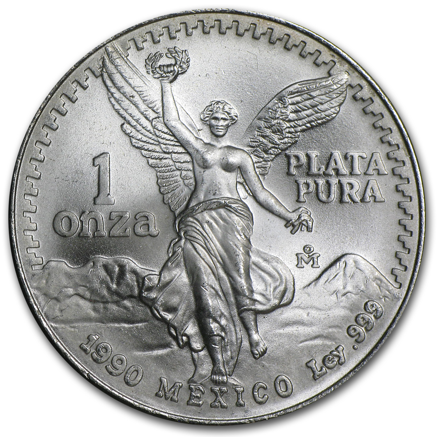 Buy 1990 Mexico 1 oz Silver Libertad BU