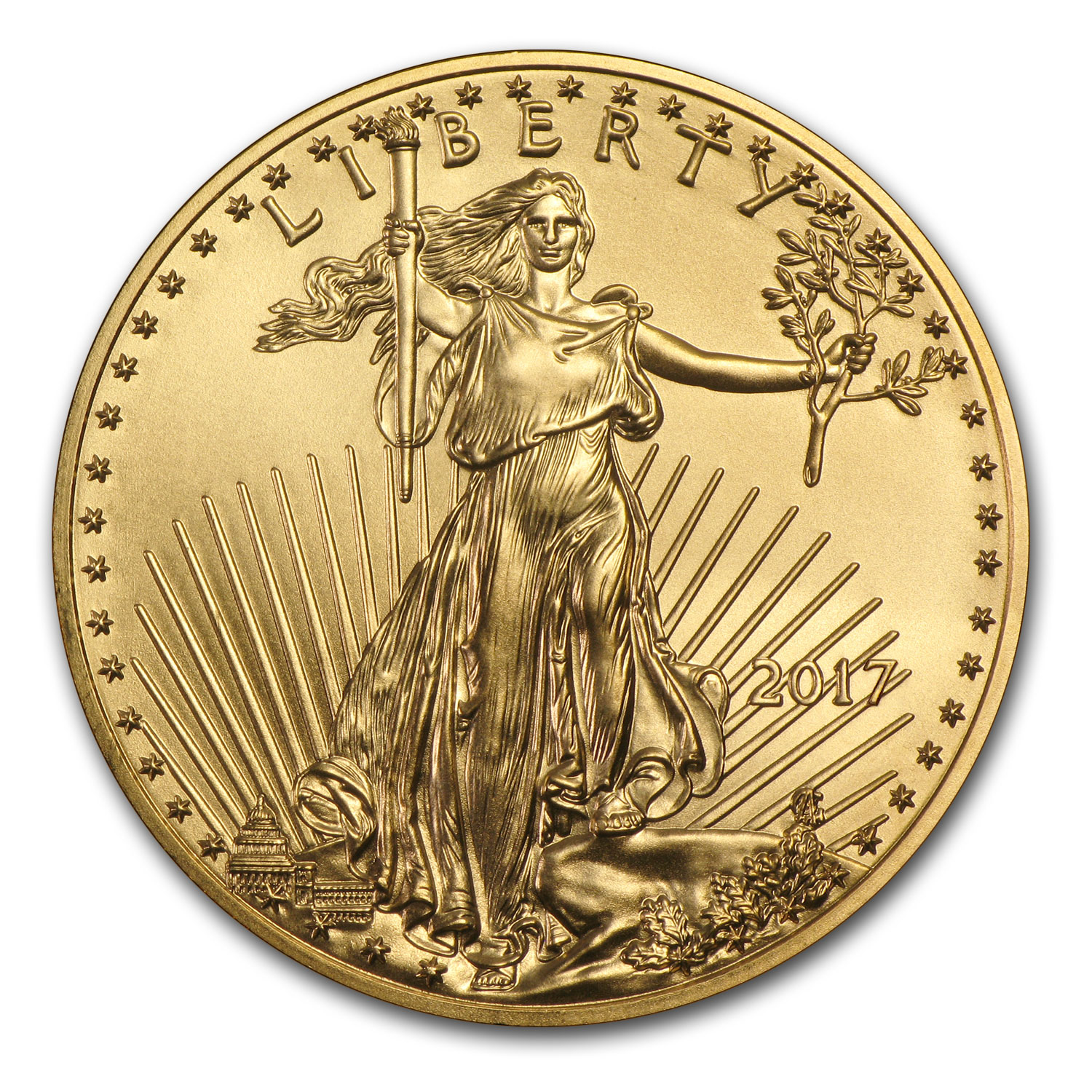 Buy 2017 1/10 oz American Gold Eagle BU