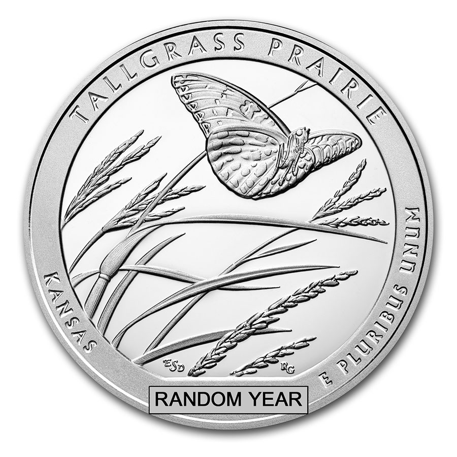 Buy 5 oz Silver ATB (Random Year) - Click Image to Close