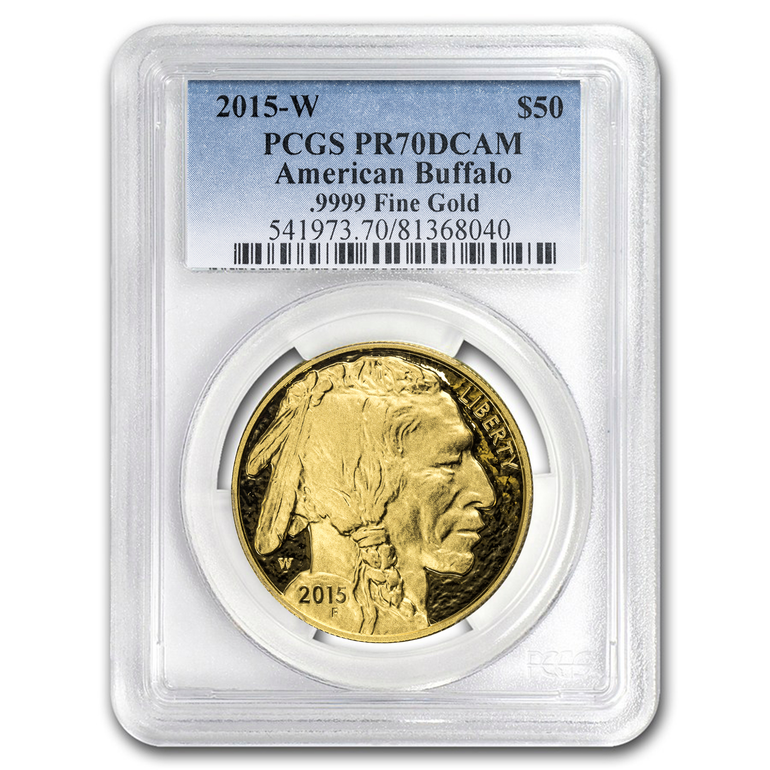 Buy 2015-W 1 oz Proof Gold Buffalo PR-70 PCGS