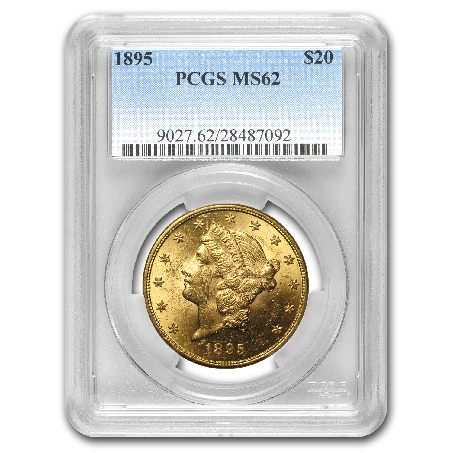 Buy 1895 $20 Liberty Gold Double Eagle MS-62 PCGS - Click Image to Close