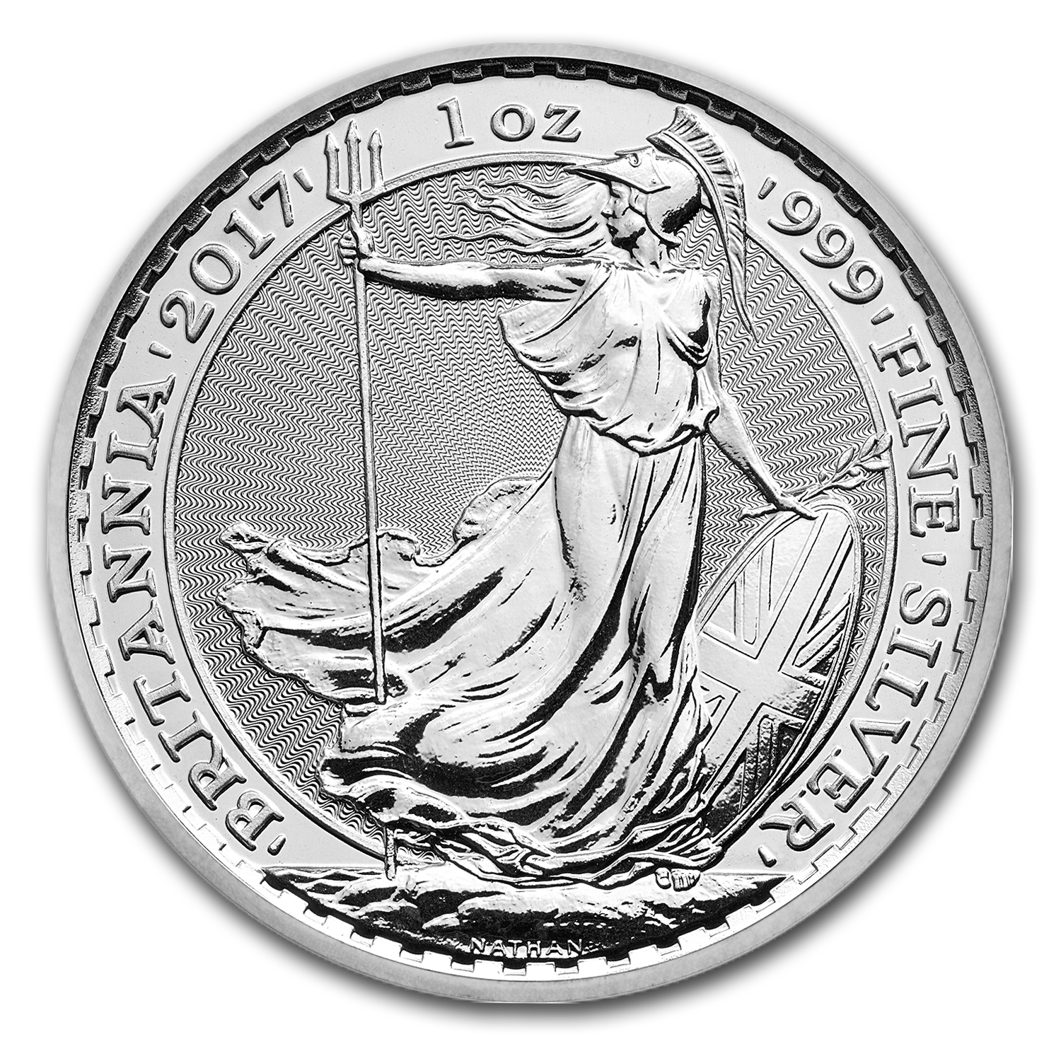 Buy 2017 Great Britain 1 oz Silver Britannia BU - Click Image to Close