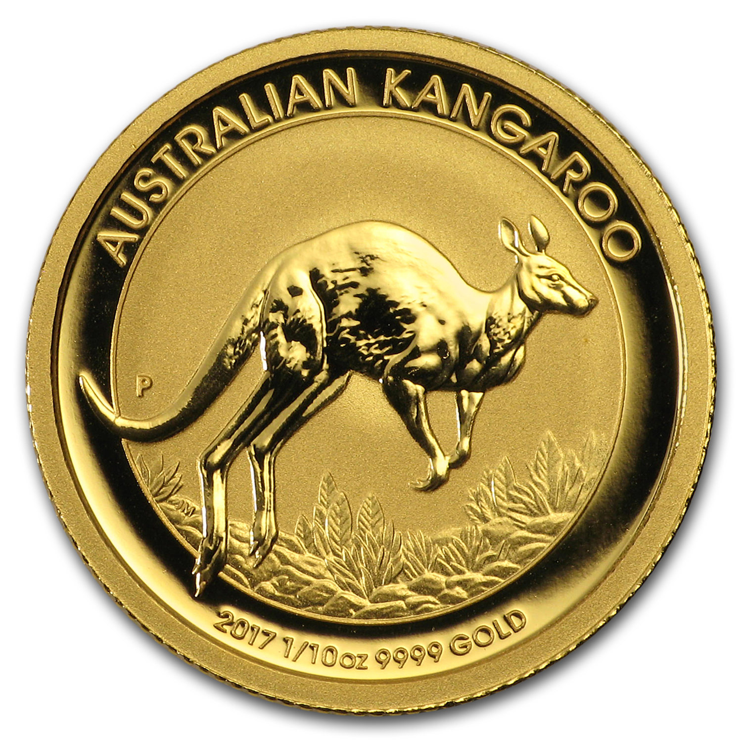 Buy 2017 Australia 1/10 oz Gold Kangaroo BU - Click Image to Close