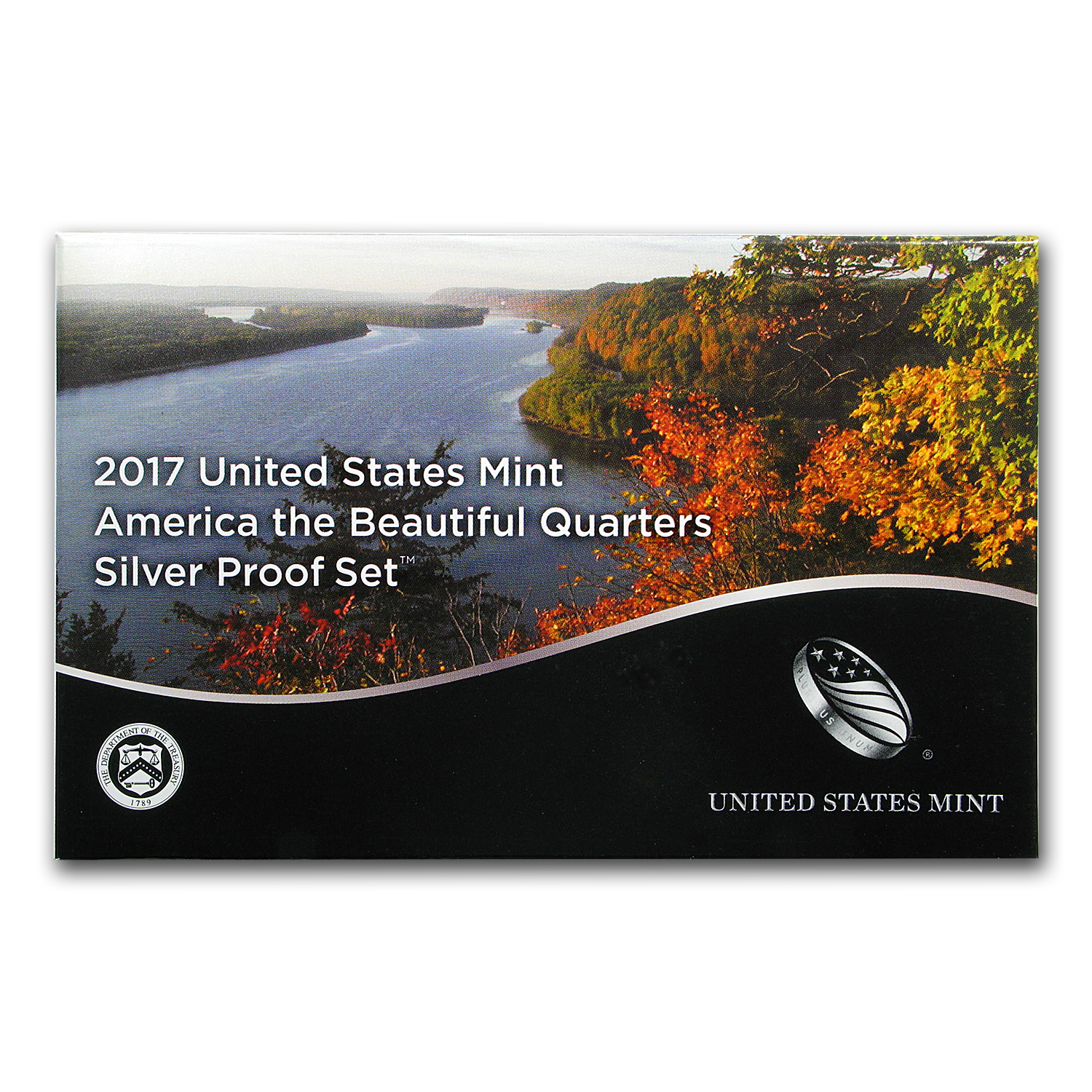 Buy 2017 America the Beautiful Quarters Silver Proof Set