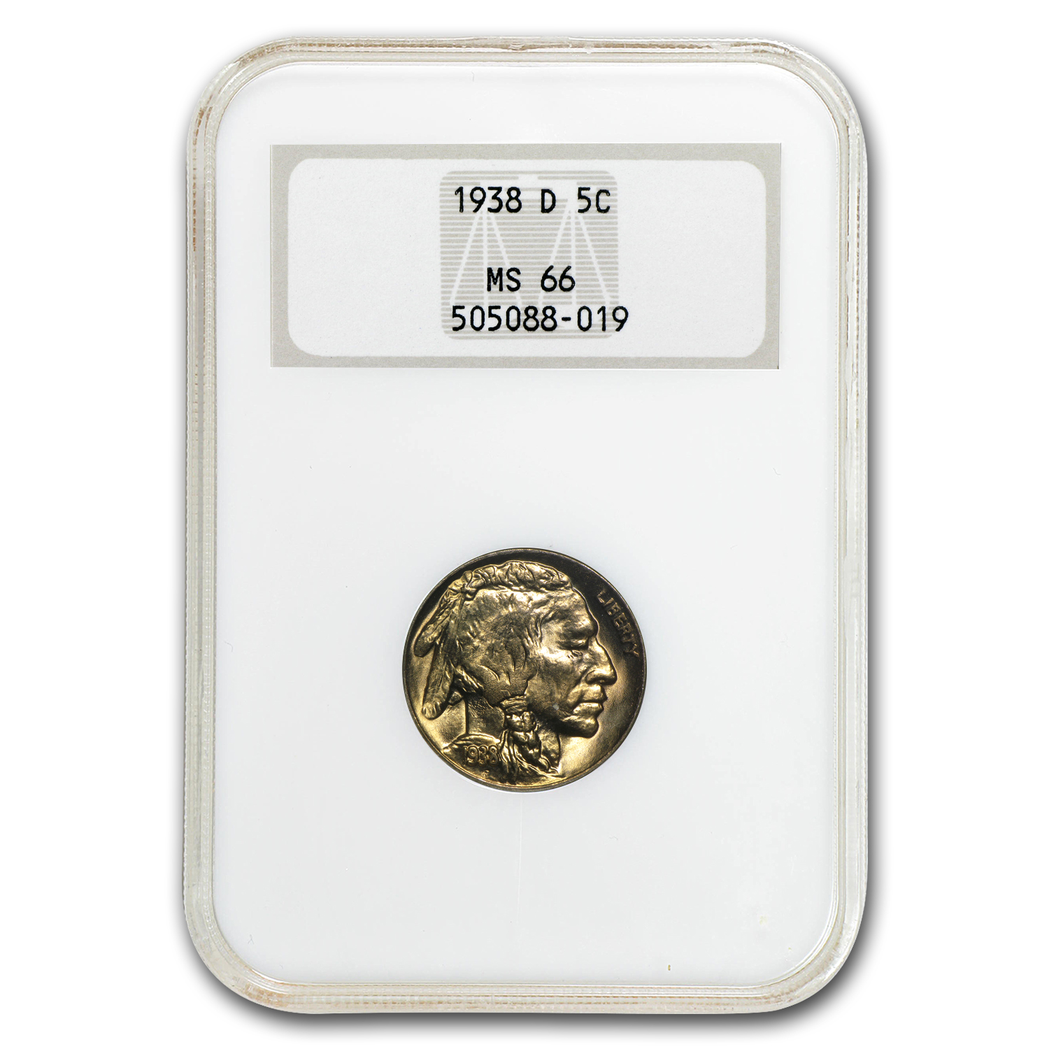 Buy 1938-D Buffalo Nickel MS-66 NGC