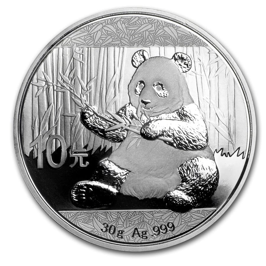 Buy 2017 China 30 gram Silver Panda BU (In Capsule)