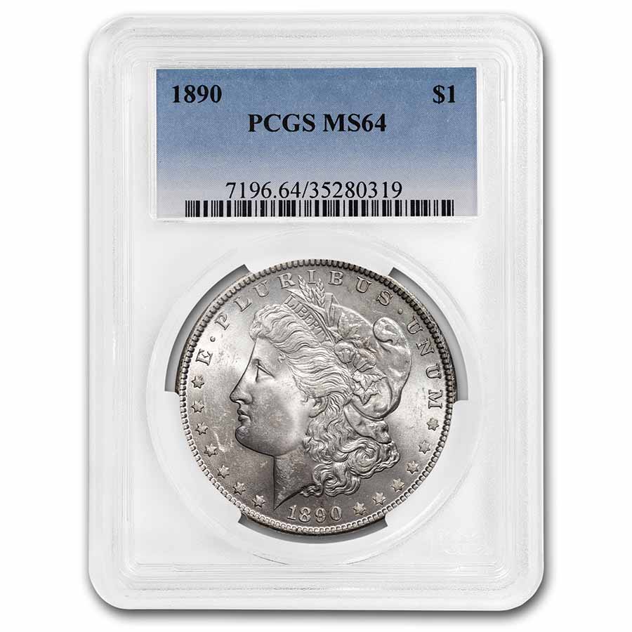 Buy 1890 Morgan Dollar MS-64 PCGS