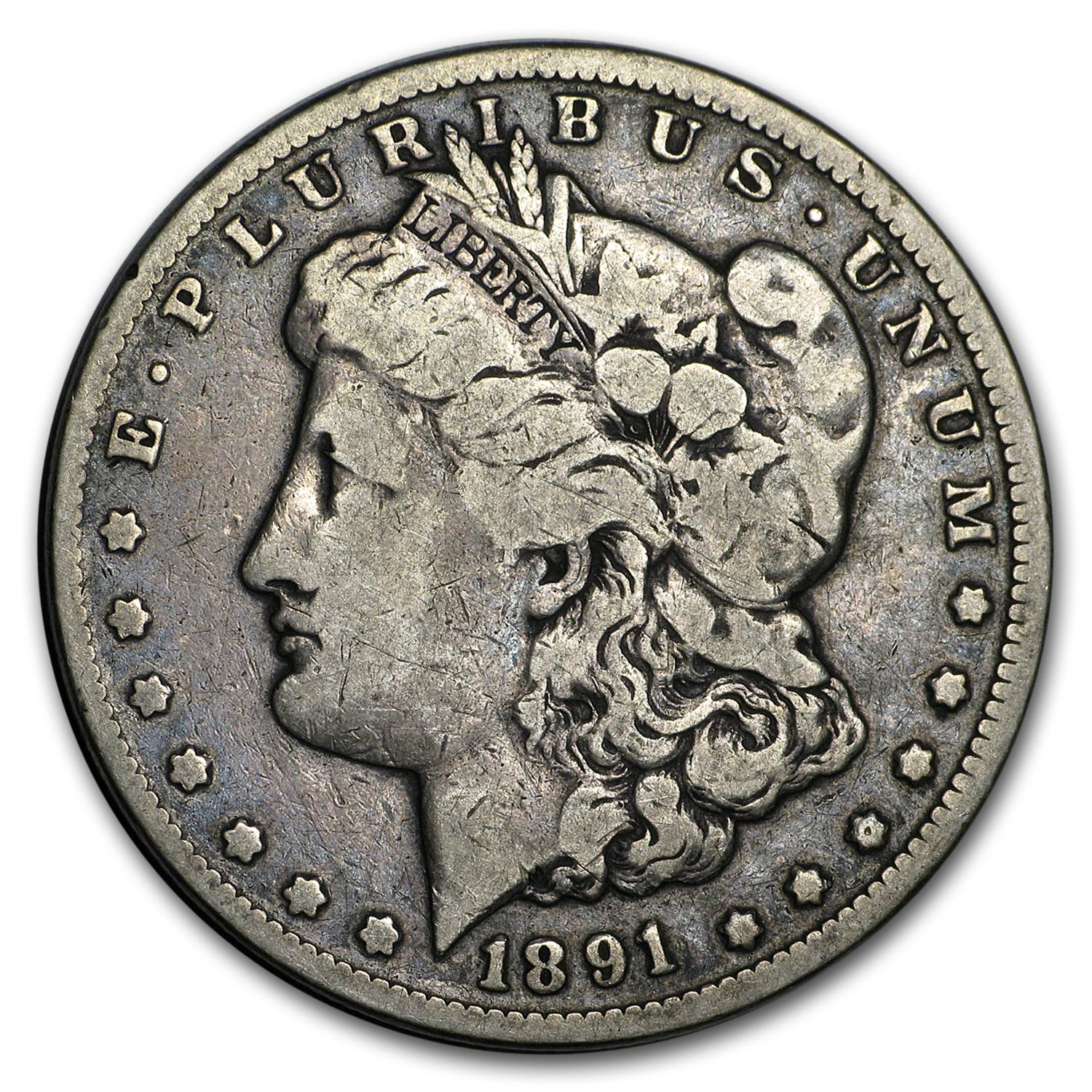 Buy 1891-CC Morgan Dollar VG