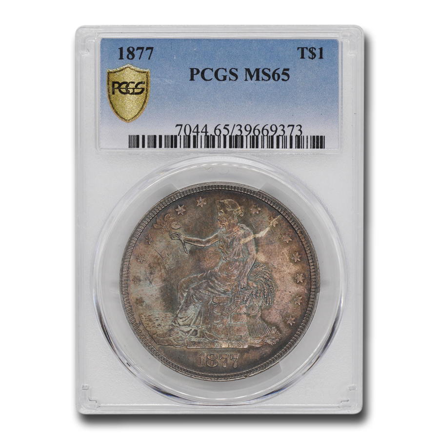Buy 1877 Trade Dollar MS-65 PCGS