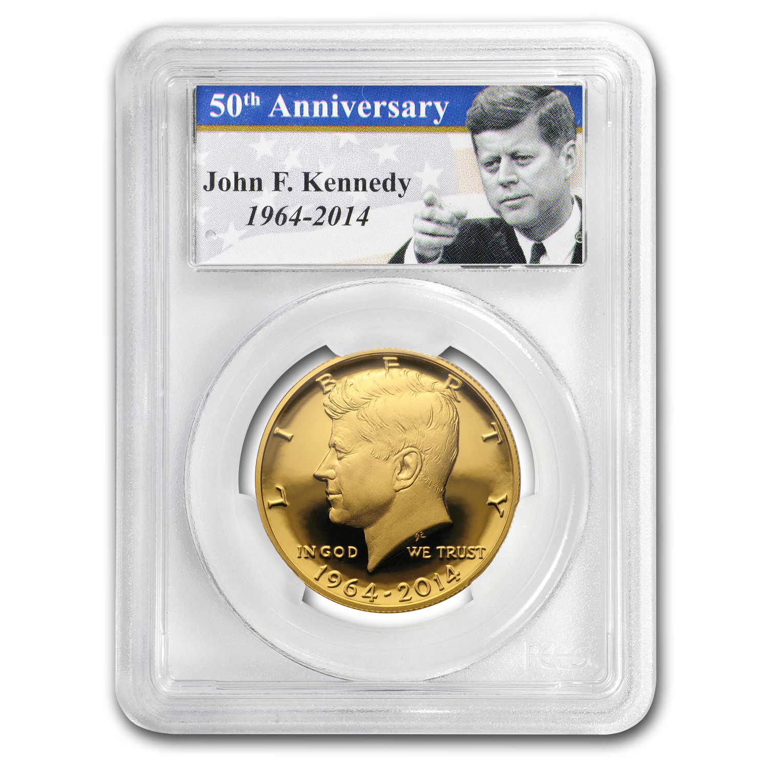 Buy 2014-W 3/4 oz Gold Kennedy Half Dollar Commem PR-69 PCGS