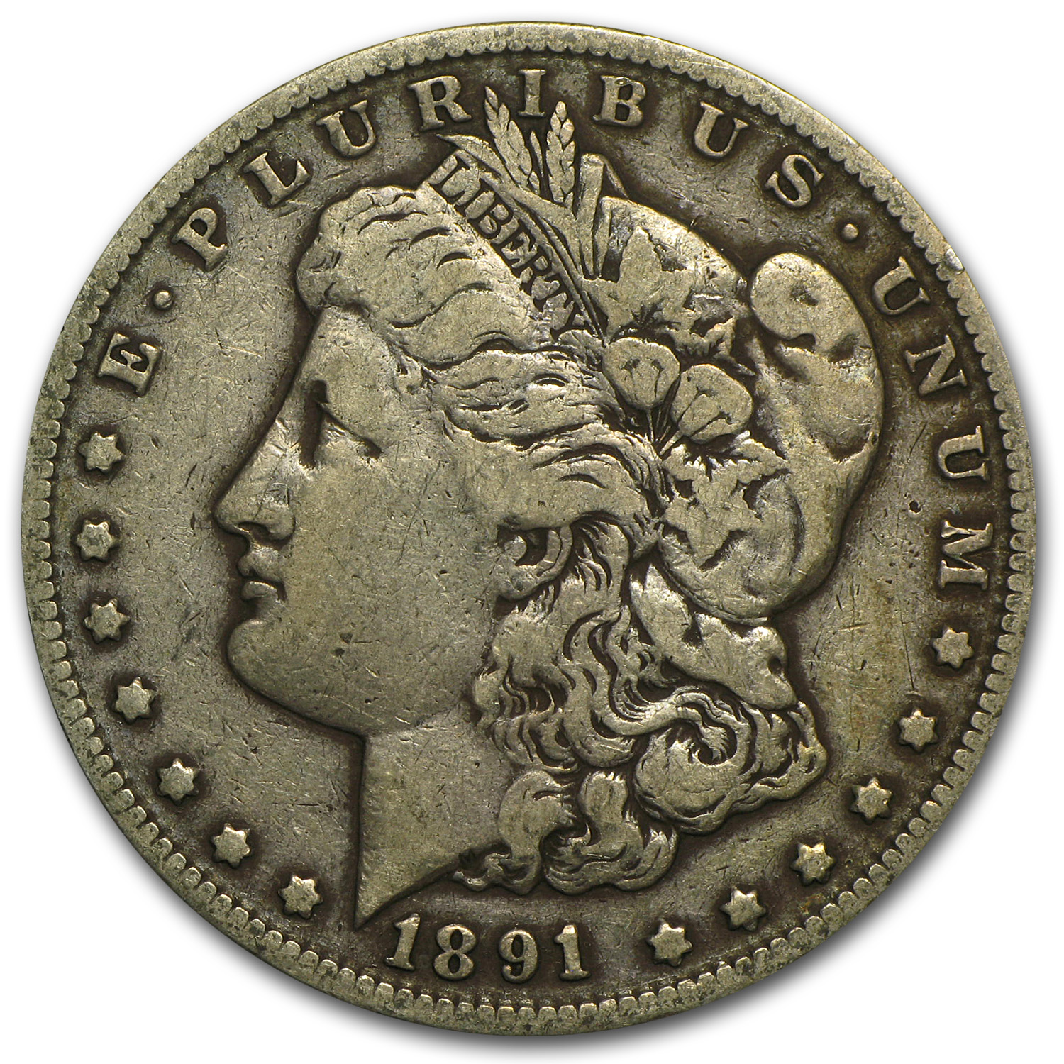 Buy 1891-CC Morgan Dollar VF