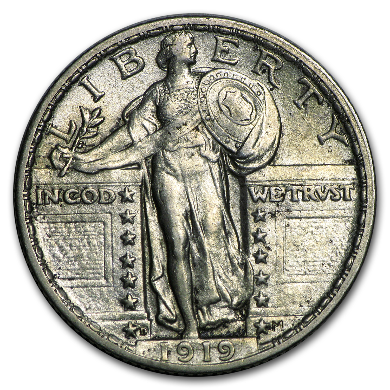 Buy 1919-D Standing Liberty Quarter AU