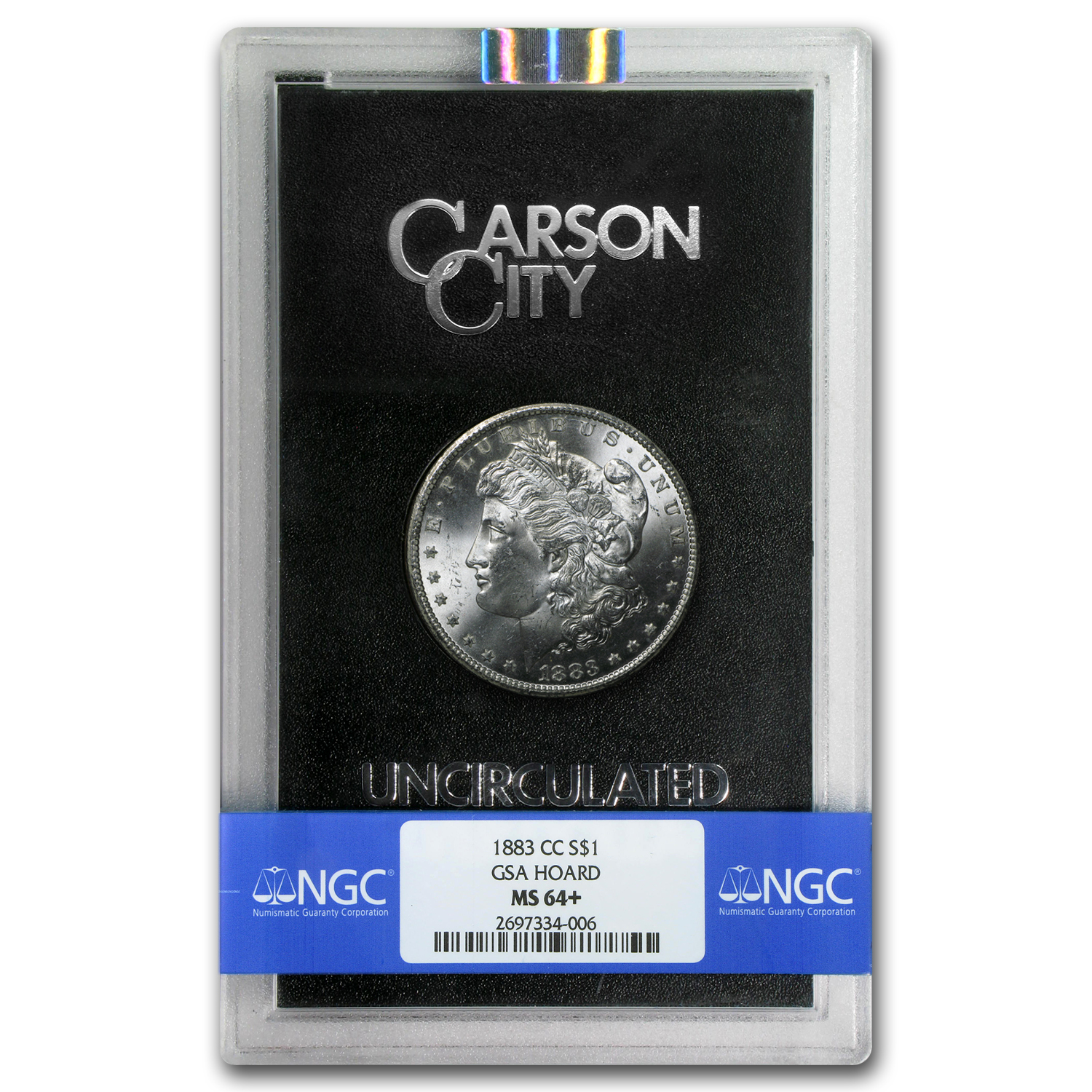 Buy MS-64+ NGC (GSA) 1883-CC Morgan Dollar