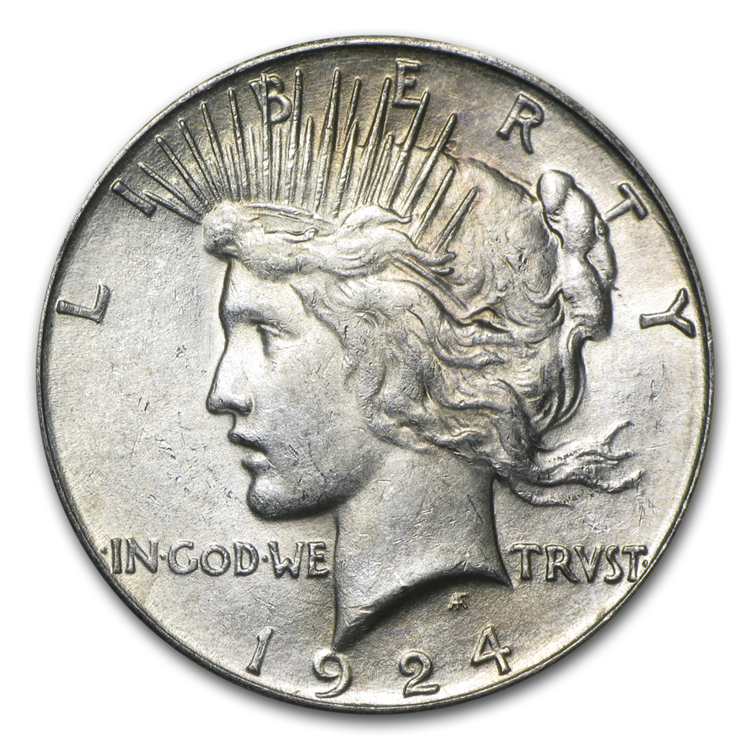 Buy 1924-S Peace Dollar AU