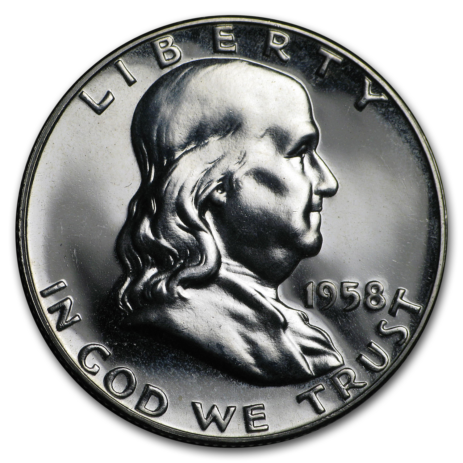 Buy 1958 Franklin Half Dollar Gem Proof