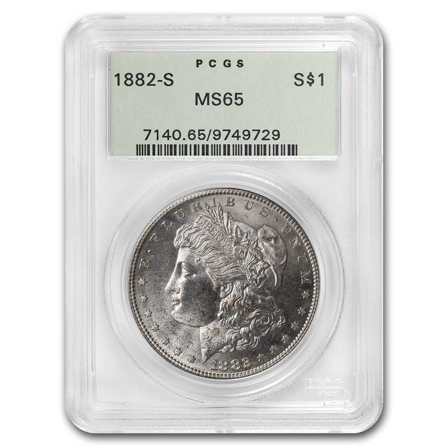 Buy 1882-S Morgan Dollar MS-65 PCGS