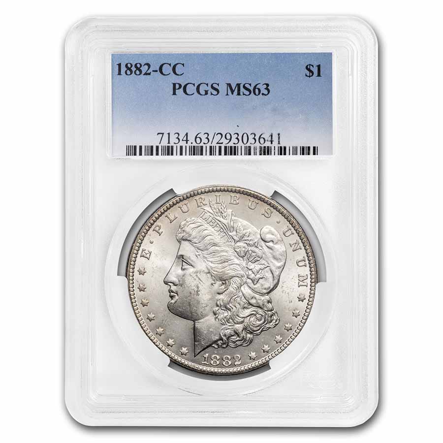 Buy 1882-CC Morgan Dollar MS-63 PCGS