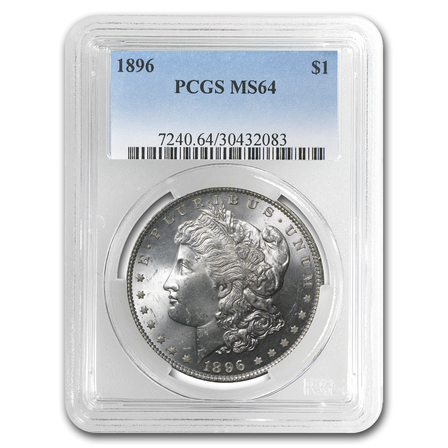 Buy 1896 Morgan Dollar MS-64 PCGS