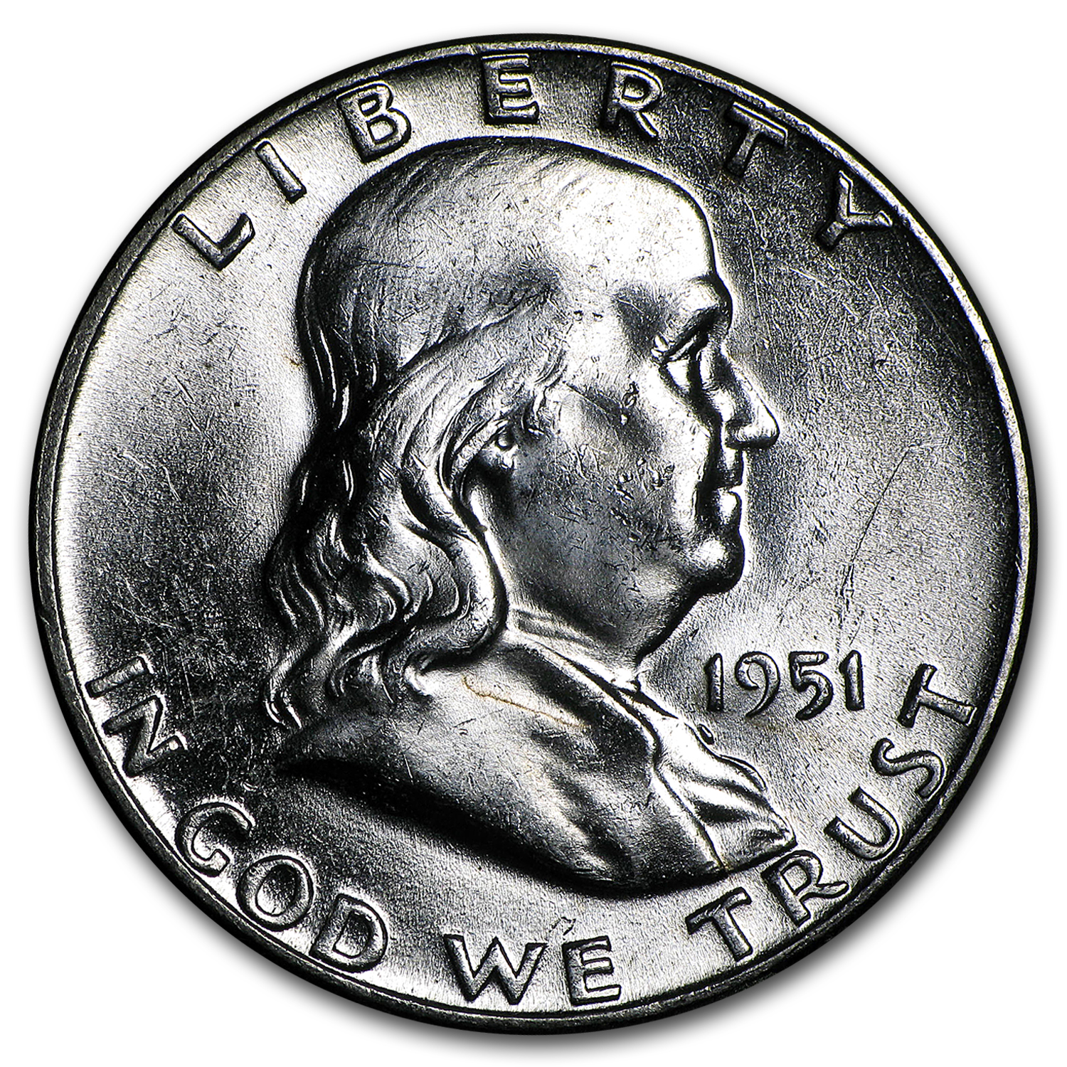 Buy 1951 Franklin Half Dollar BU