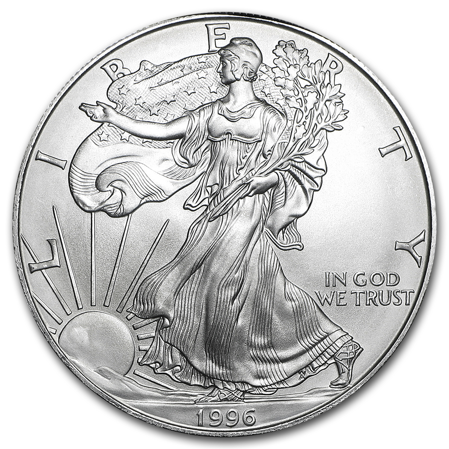 Buy 1996 1 oz American Silver Eagle BU