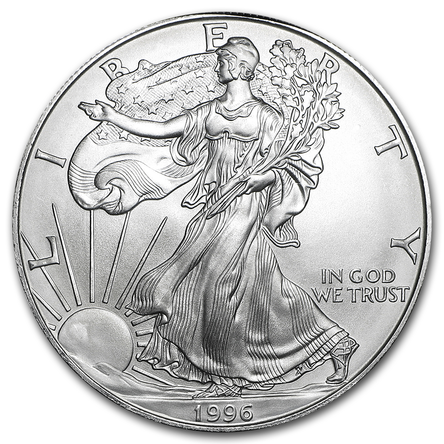 Buy 1996 1 oz American Silver Eagle BU