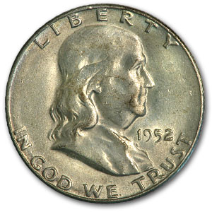 Buy 1952-S Franklin Half Dollar AU
