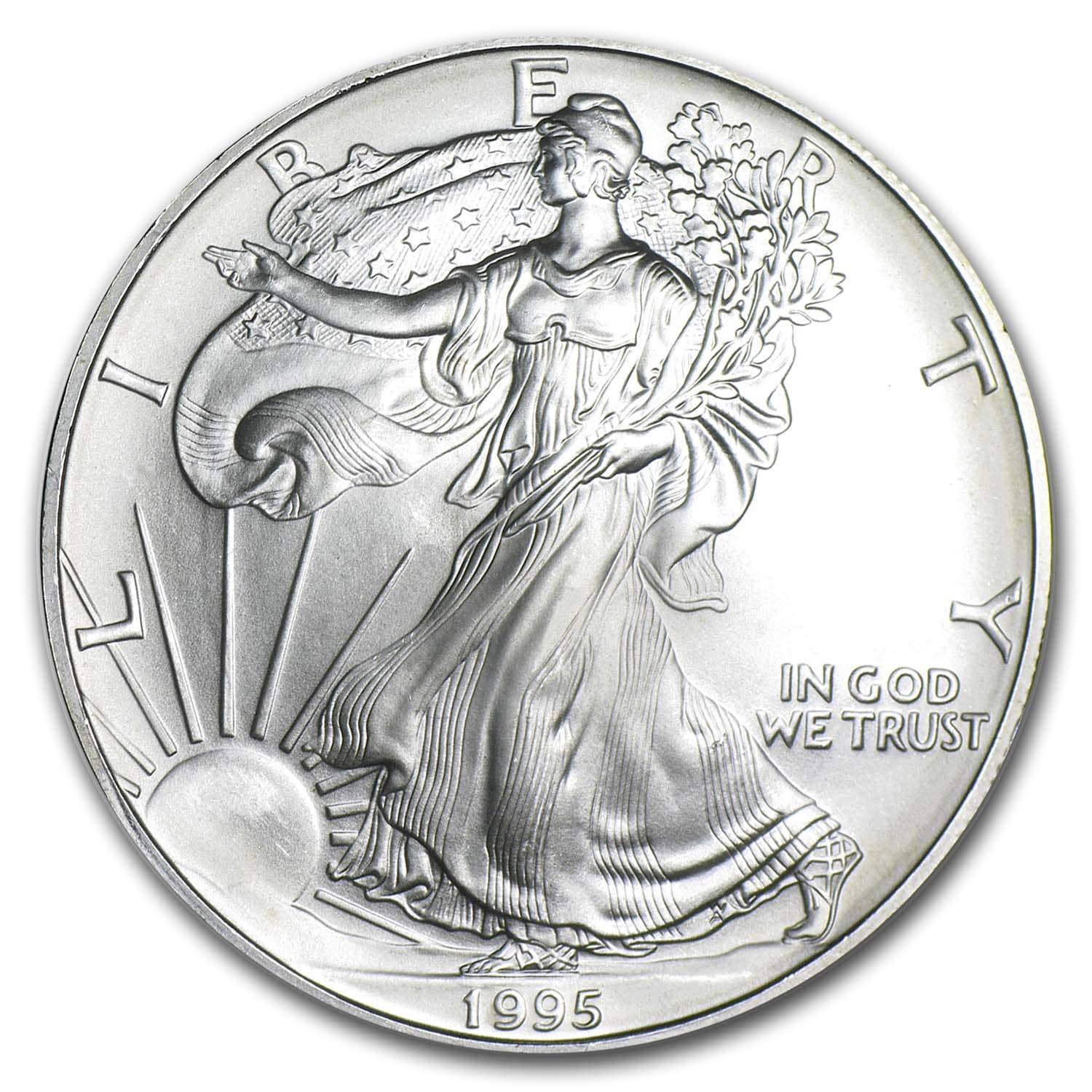 Buy 1995 1 oz American Silver Eagle BU