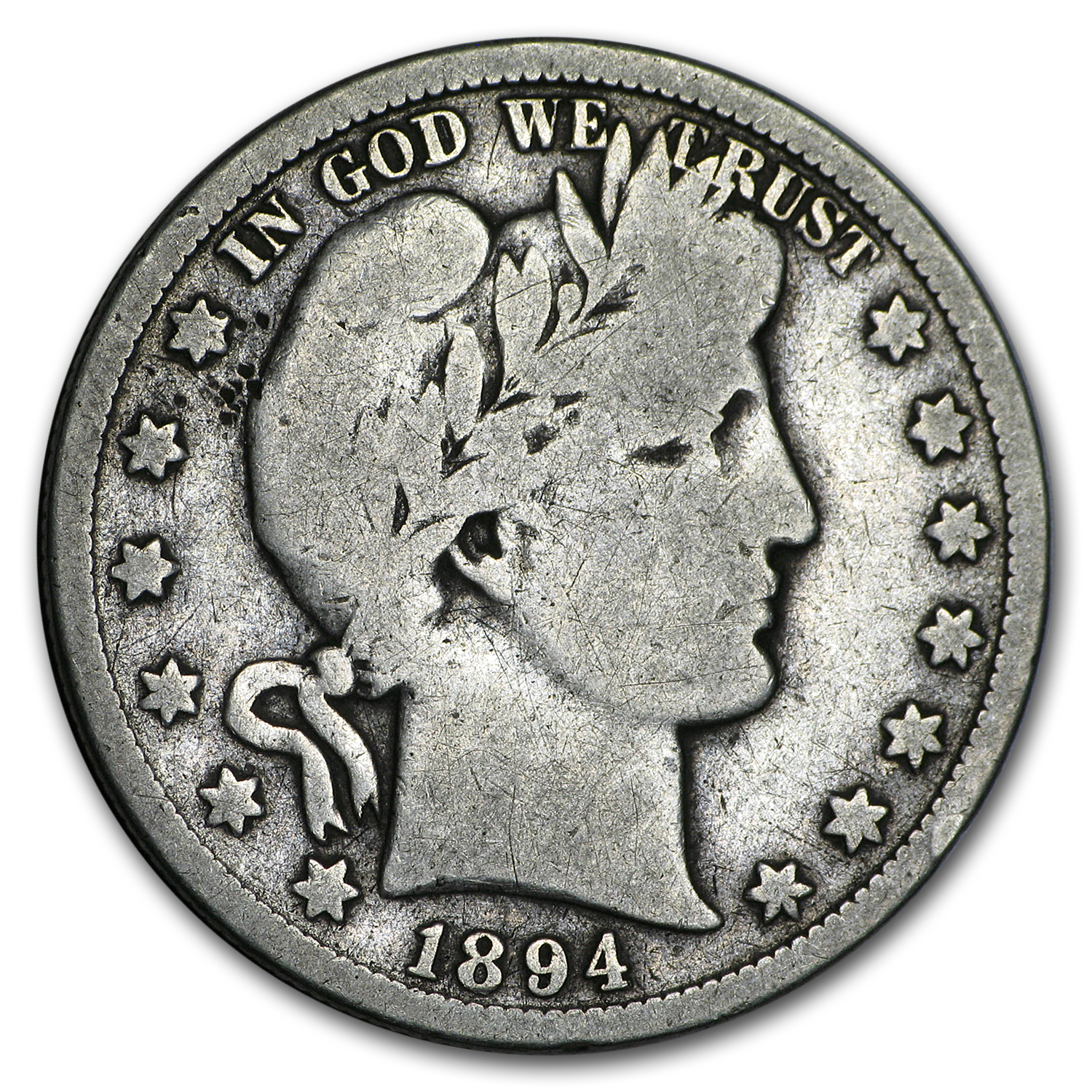 Buy 1894-S Barber Half Dollar Good