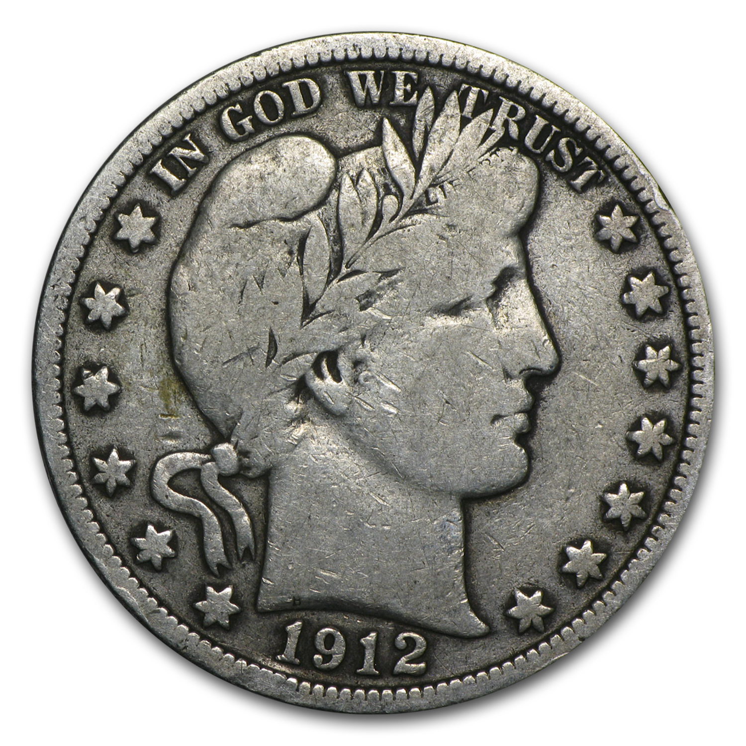 Buy 1912-S Barber Half Dollar Fine