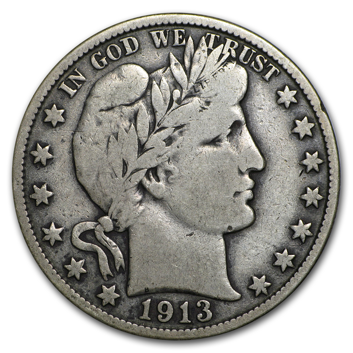 Buy 1913-S Barber Half Dollar Fine