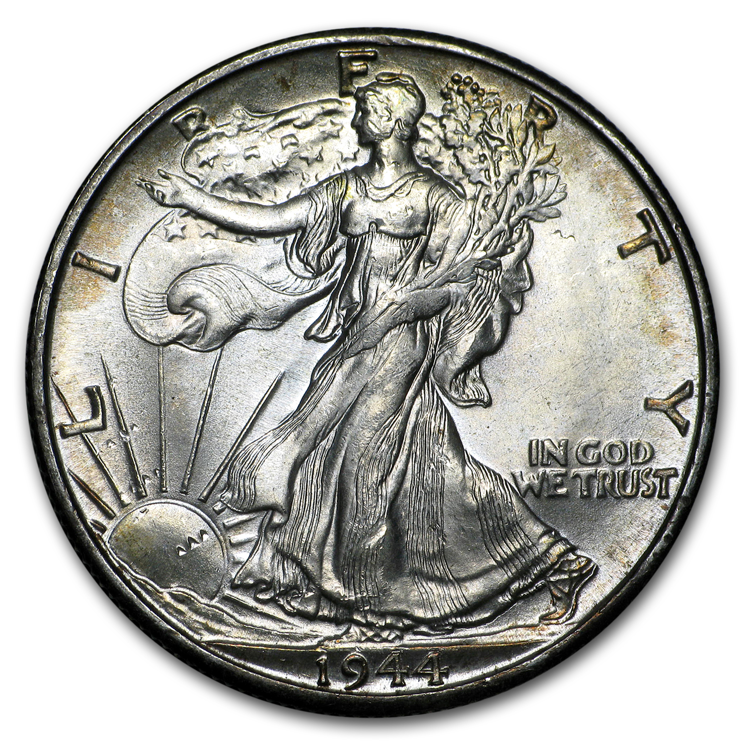 Buy 1944-D Walking Liberty Half Dollar BU - Click Image to Close