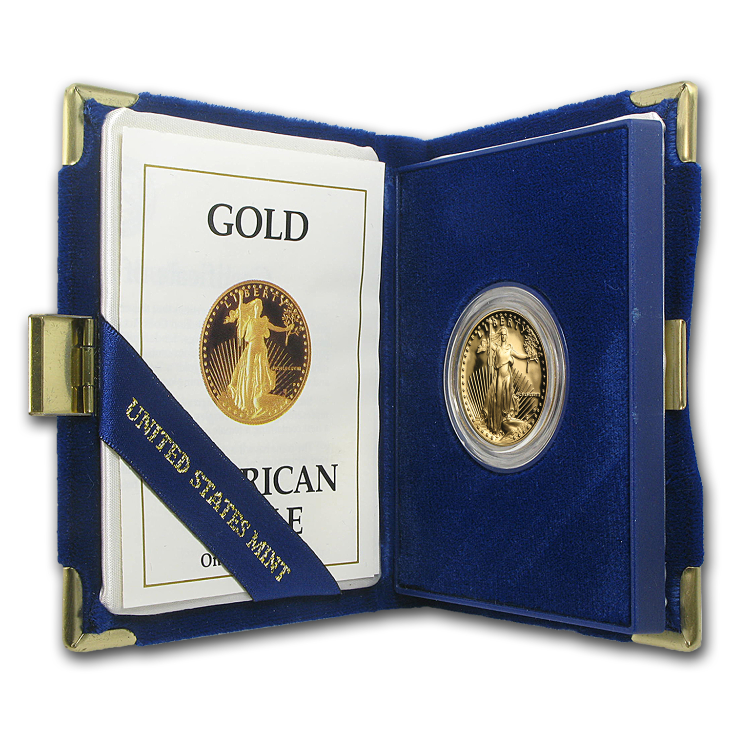 Buy 1988-P 1/2 oz Proof American Gold Eagle (w/Box & COA)